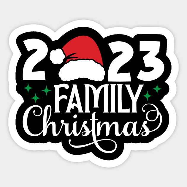 2023 Family Christmas Sticker by Space Club